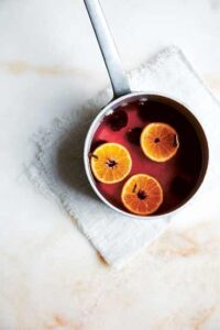 Blackberry, Clementine and Clove Infused Water Recipe Image